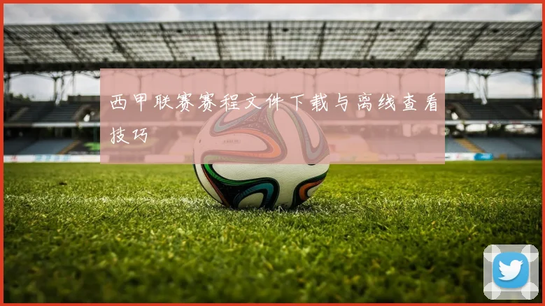 西甲联赛赛程文件下载与离线查看技巧